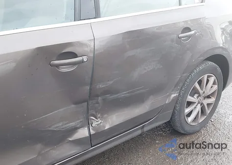 2013 Volkswagen Jetta 2.5L Se из США, поврежденный, VIN 3VWDP7AJ4DM374477